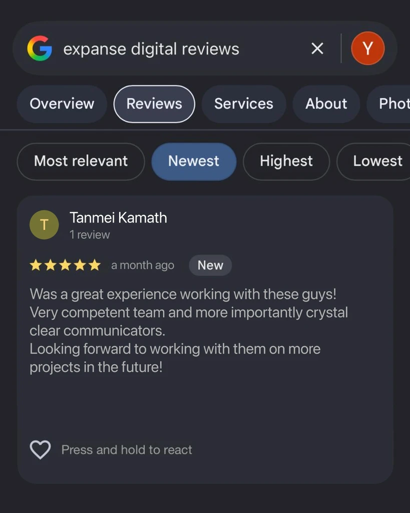 Client review 1