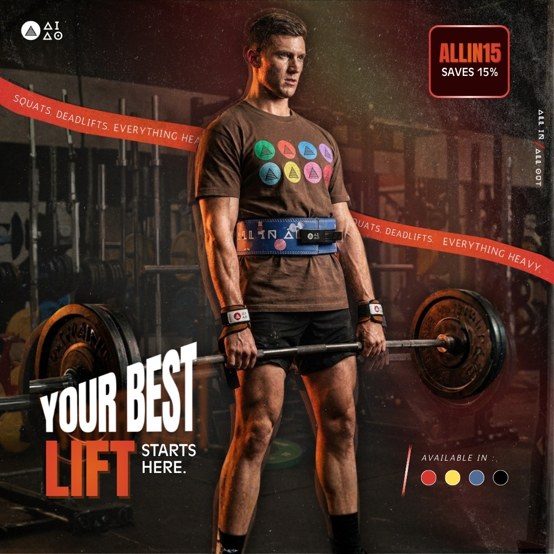 Gym belt ad creative
