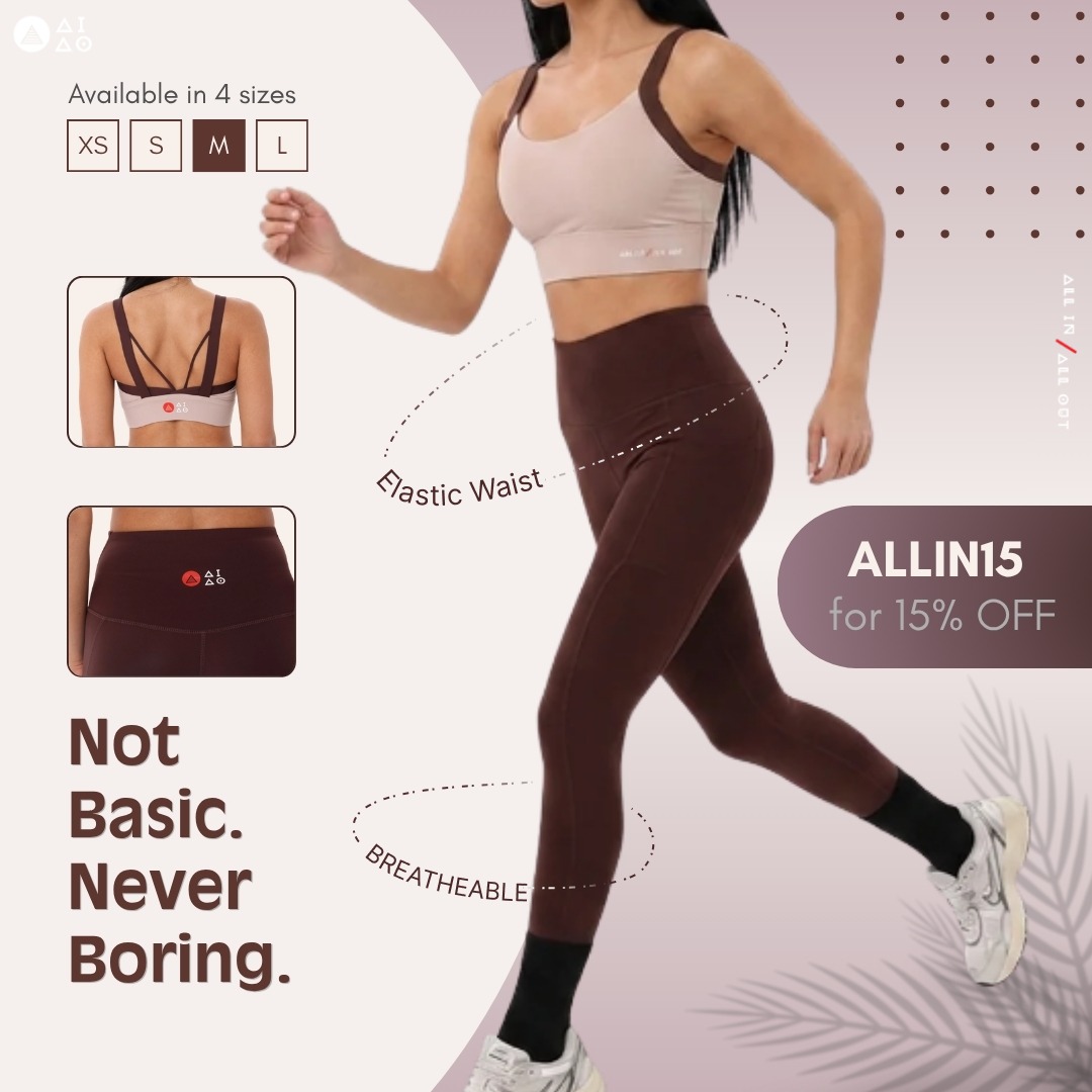 Activewear ad creative