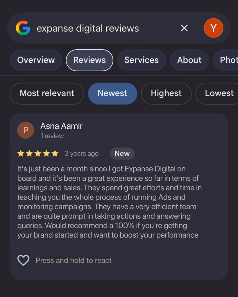 Client review 7